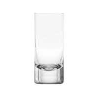 The Moser Whiskey Set Highball 400 ml glass, made from lead-free crystal with thick walls and a heavy base, stands upright on a white background.