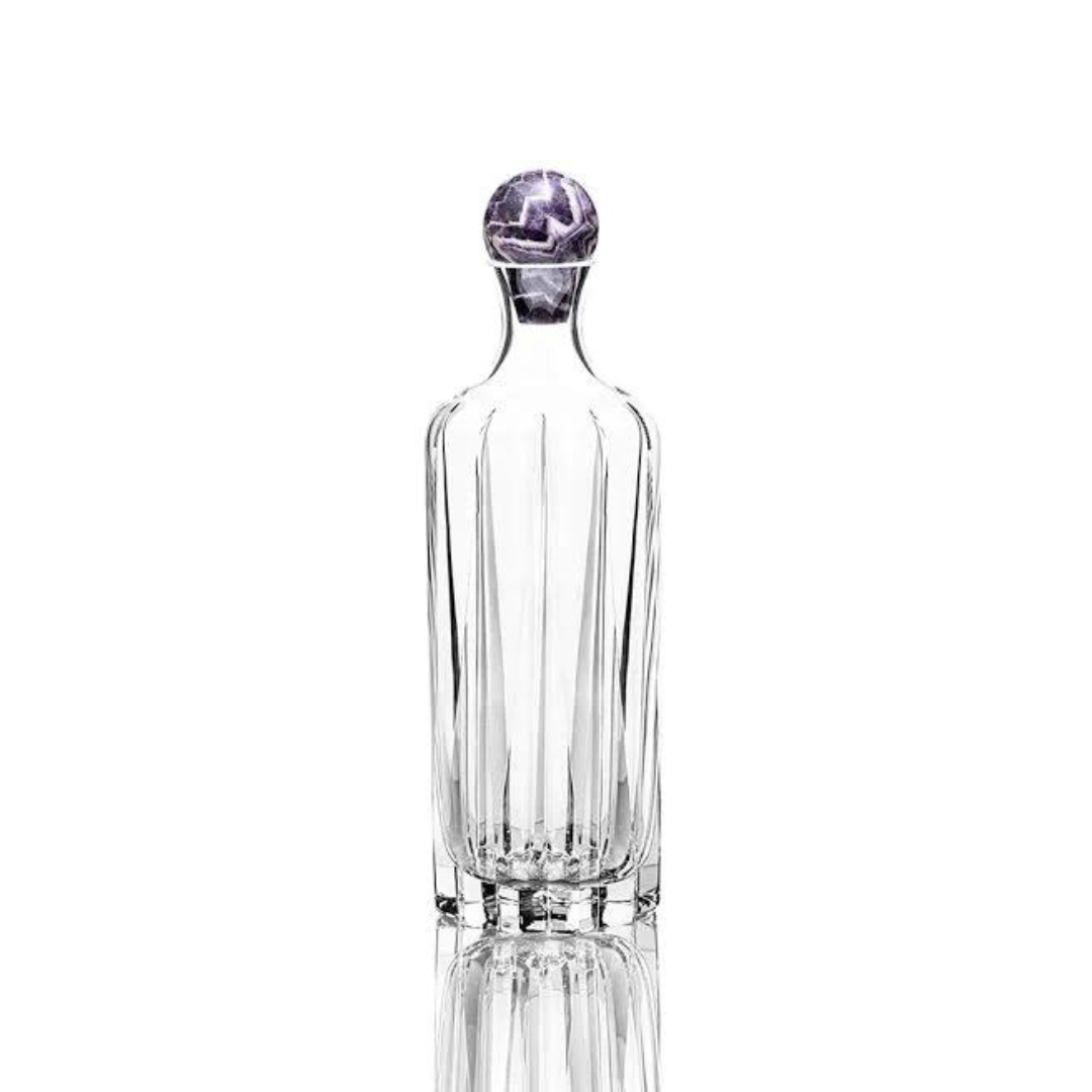 Elevo Liquor Decanter, Amethyst.