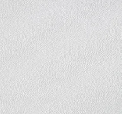 Close-up of the Stingray Handle Tray by Bodrum shows its white, finely pebbled surface—resembling smooth leather or vinyl—bringing an elegant, timeless touch to any space.