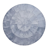 Capiz Shell Placemat Set of 4 Periwinkle.