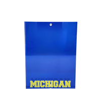 College Block Photo Frame - Michigan.