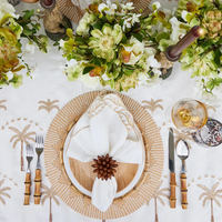 Dream Weaver Placemat Set of 4 - Natural/White.