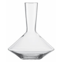 Zwiesel Pure Red Wine Decanter in clear Tritan crystal with a wide, tapered base and a tall, slender neck.