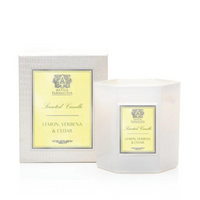 Lemon Verbena & Cedar Candle.