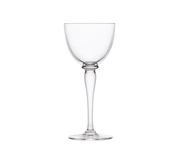 The Saint-Louis Amadeus Stemware is a clear wine glass featuring a thin stem and round base, shown against a plain white background.