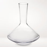 The Zwiesel Fortessa Zweisel Pure Red Wine Decanter is made from Tritan Crystal Glass with a wide, rounded base, tall neck, and Drop Protect technology, shown on a plain white background.