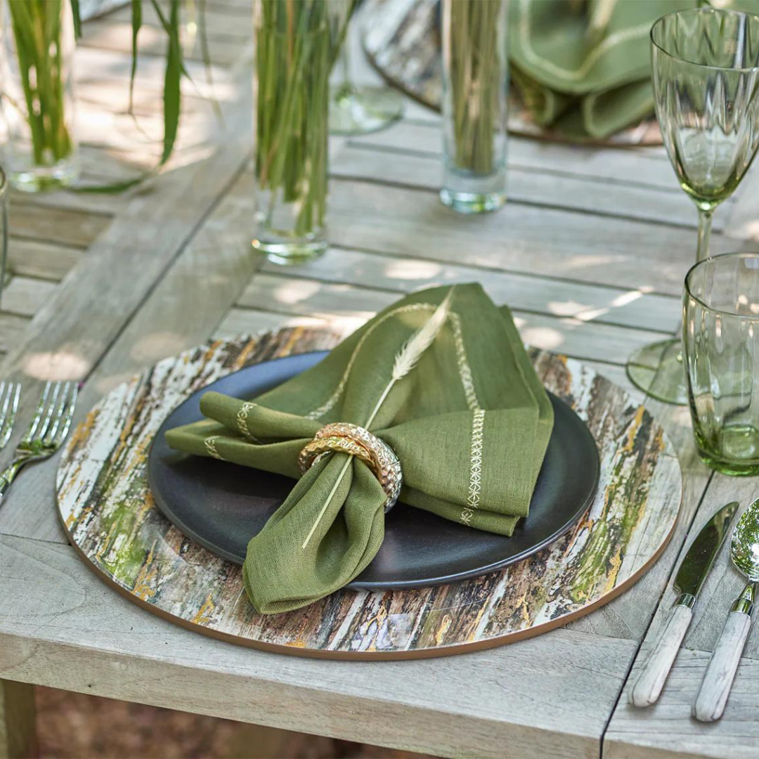 Trinity Multi Napkin Ring Set of 4.