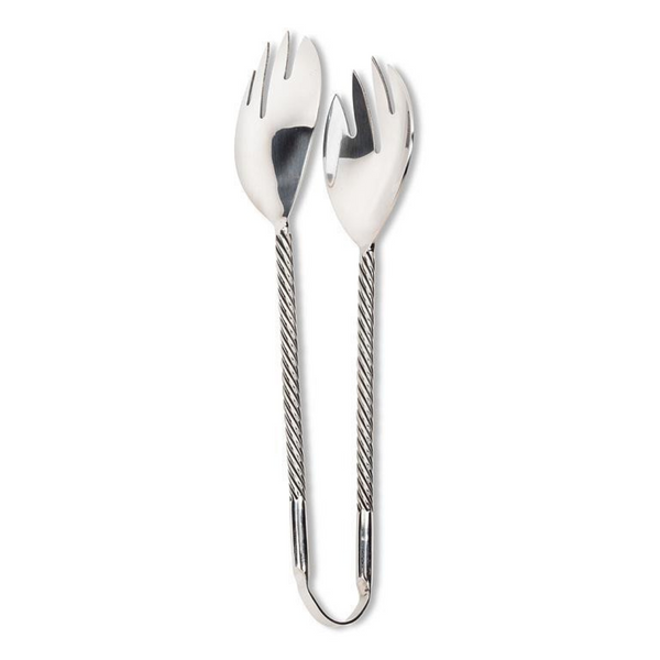 Twist Handle Salad Tongs. 