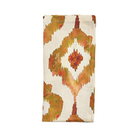 Watercolor Napkin in Rust - Set of 4.