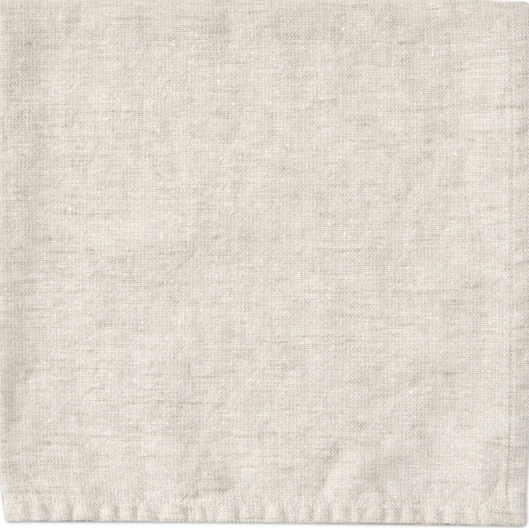 The Deborah Rhodes Metallic Casual Napkin Taupe & Silver Set of 4 features a refined metallic finish and subtle woven texture—ideal for adding understated luxury to your holiday table setting.