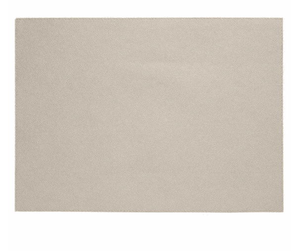 The Bodrum Skate Rectangle Placemat Set of 4 features a subtle, even beige texture—perfect for complementing any dining table and inspiring your next tablescape. Displayed on a white background.