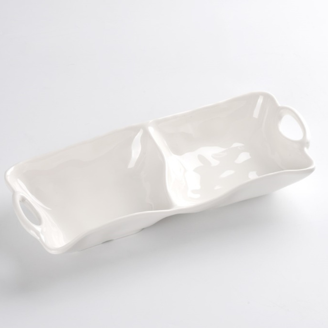 Ivy melamine 2 section. 