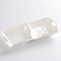 Ivy melamine 2 section. 