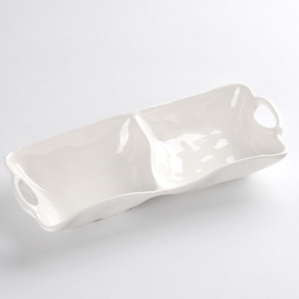 Ivy melamine 2 section. 