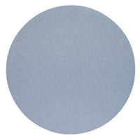The Bodrum Skate Round Placemat Ice Blue Set of 4 features textured, phthalate-free vinyl in a light blue 16" round design, offering easy care for everyday dining. Shown on a white background.