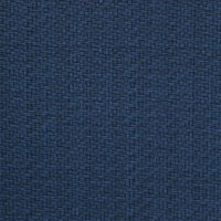 Close-up of Bodrum's Wicker Round Placemat Navy Set of 4, showing a dark blue woven texture with visible threads in a basket-weave pattern, evoking the stylish and easy-care design of modern placemats.