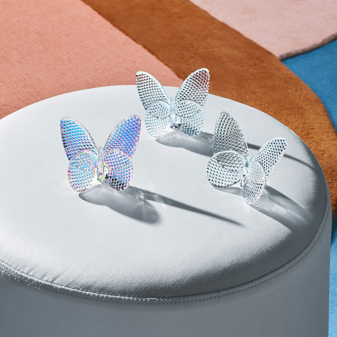 Baccarat butterflies. 