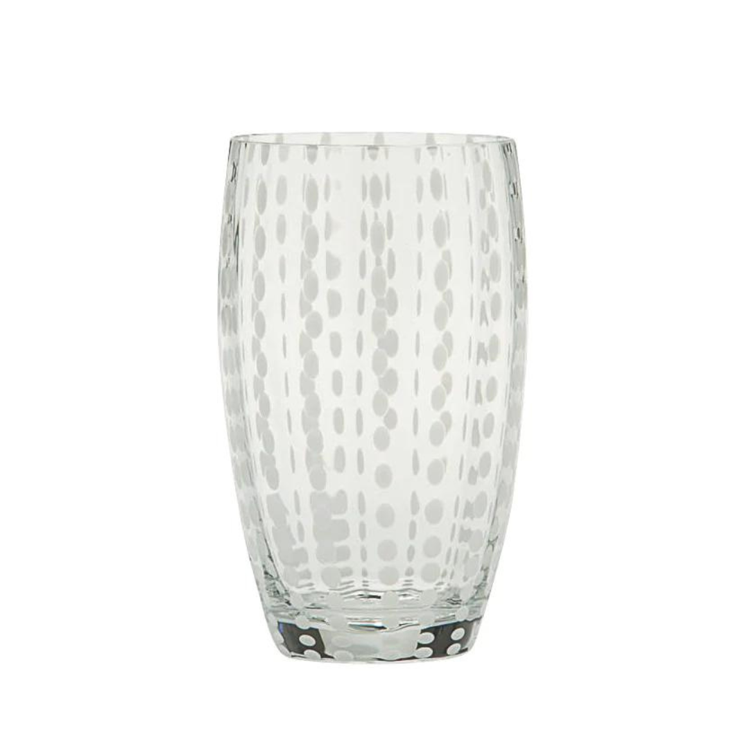 Perle glass white. 