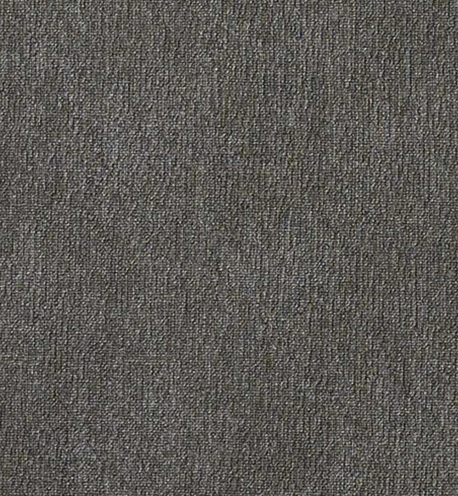 Close-up of Bodrum's Presto Square Placemat in Charcoal: the textured gray surface features a subtle, even weave with stonewashed linen-like softness and gentle shading variations. Sold as a set of 4.