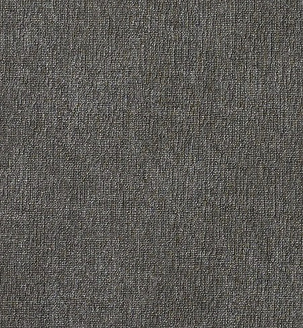 Close-up of Bodrum's Presto Square Placemat in Charcoal: the textured gray surface features a subtle, even weave with stonewashed linen-like softness and gentle shading variations. Sold as a set of 4.